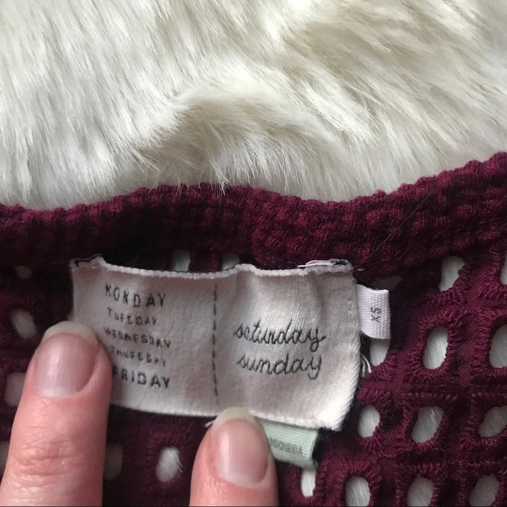 Anthropologie Olanda Tasseled Pullover